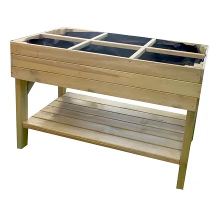 origin kweektafel op poten 270 liter Houten moestuinbak op potel 270 liter<br />
