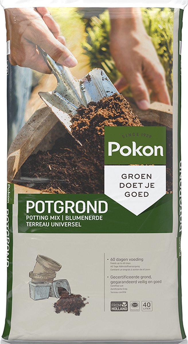 Potgrond voor de moestuin Potgrond voor de moestuin